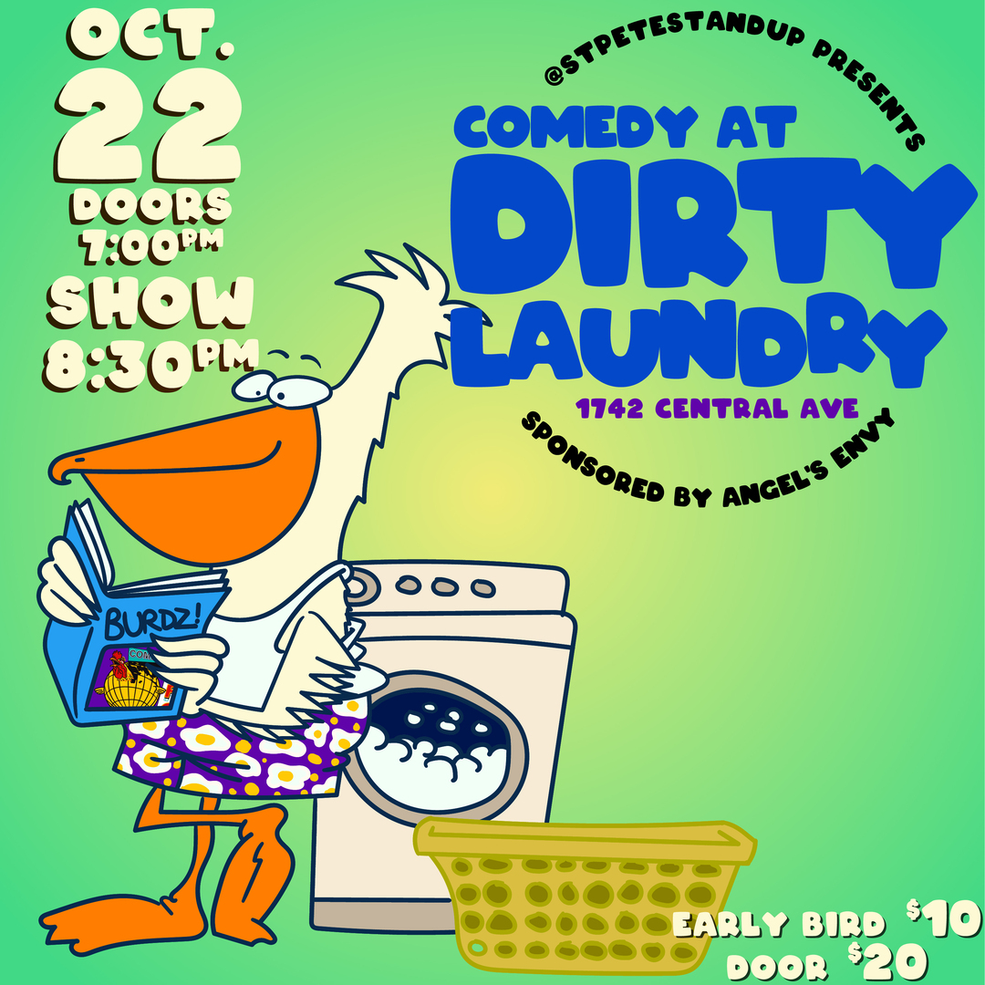 StPeteStandUp Poster