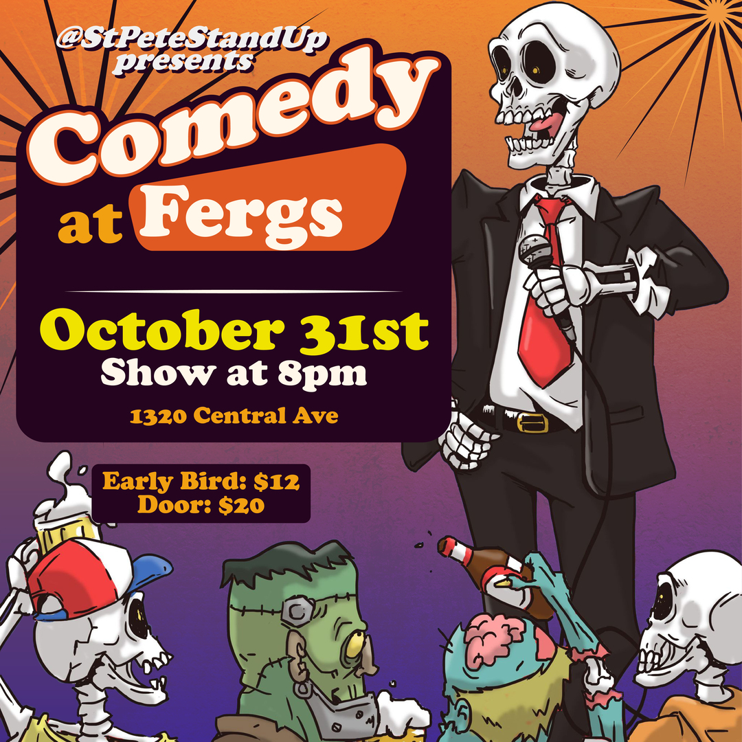 StPeteStandUp Poster