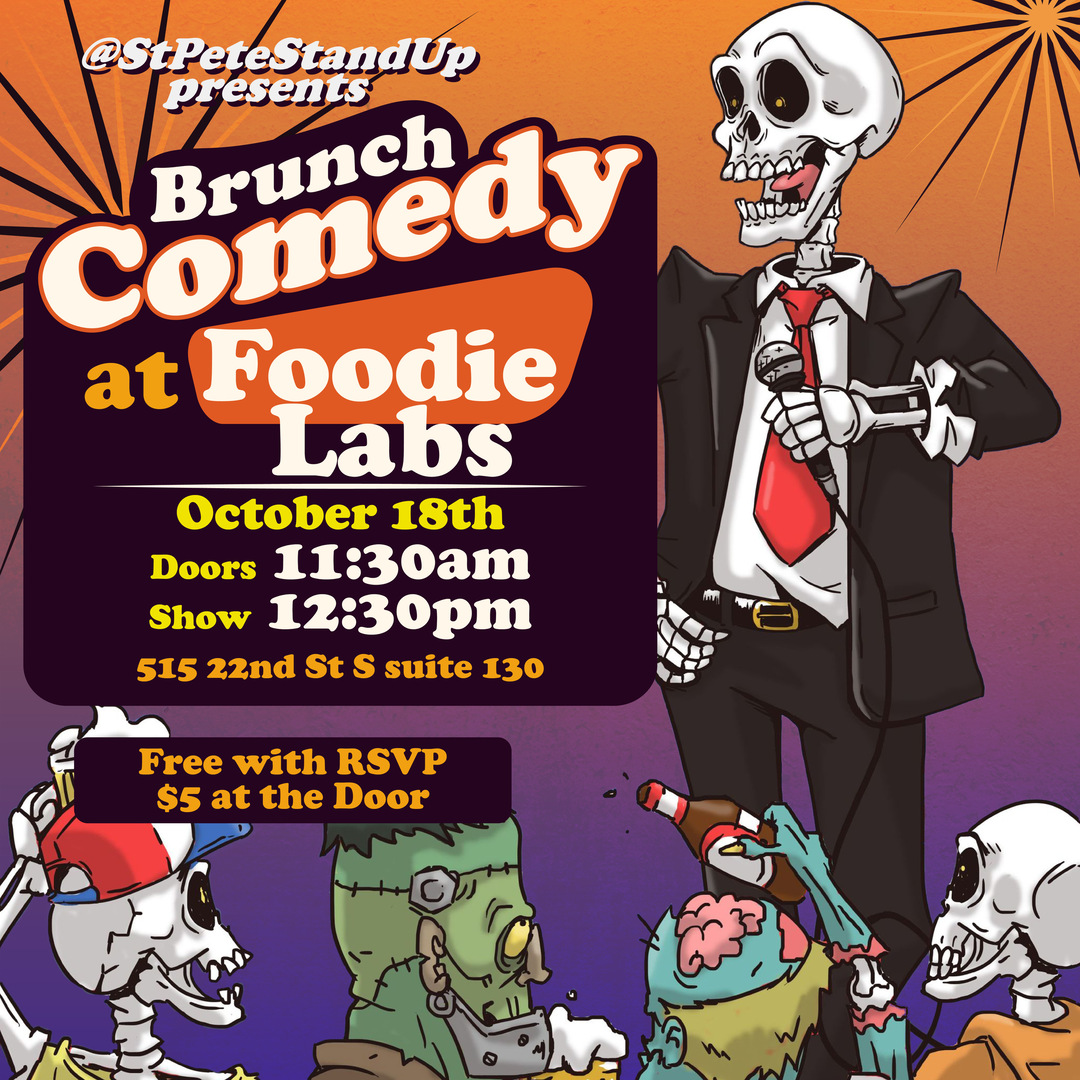 StPeteStandUp Poster