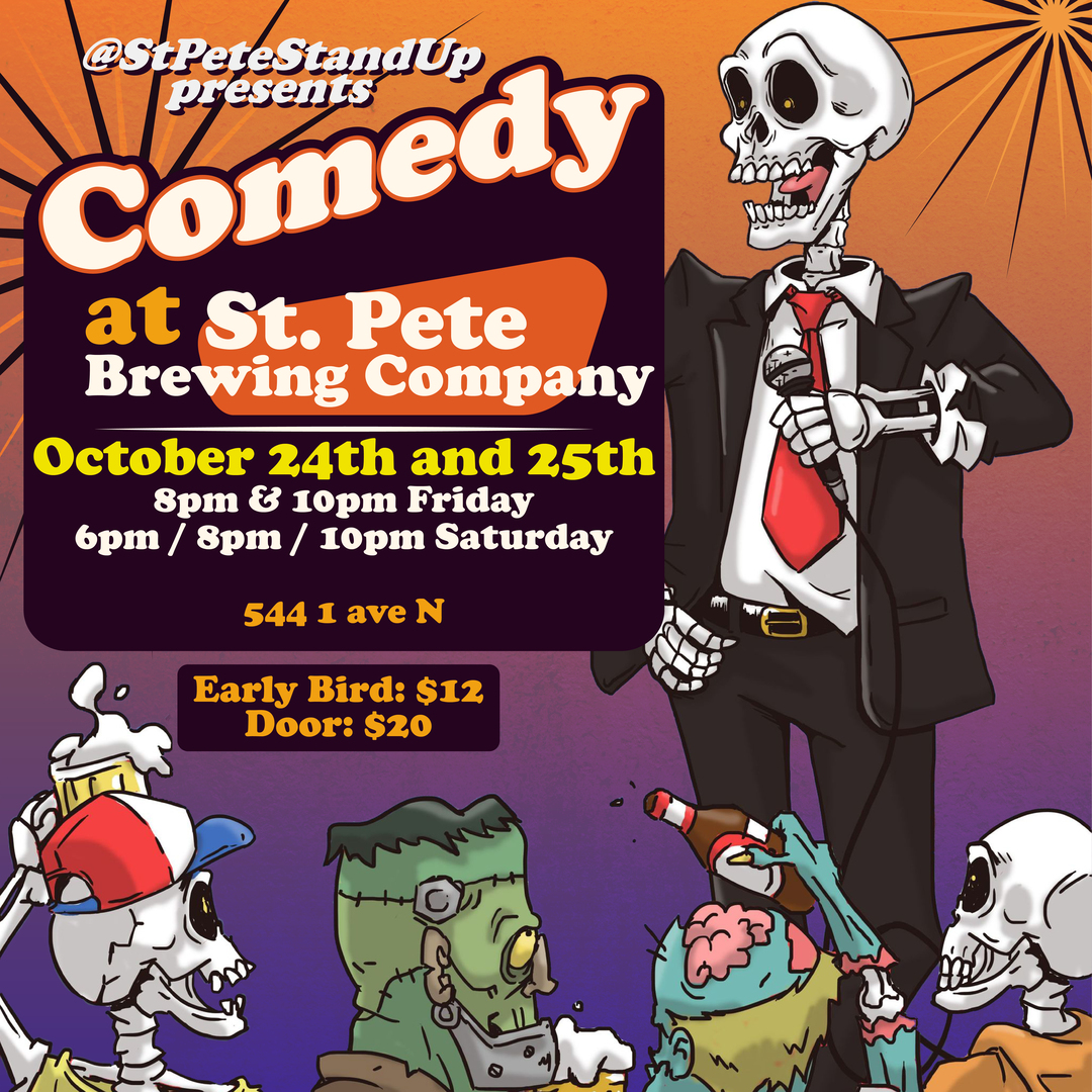StPeteStandUp Poster