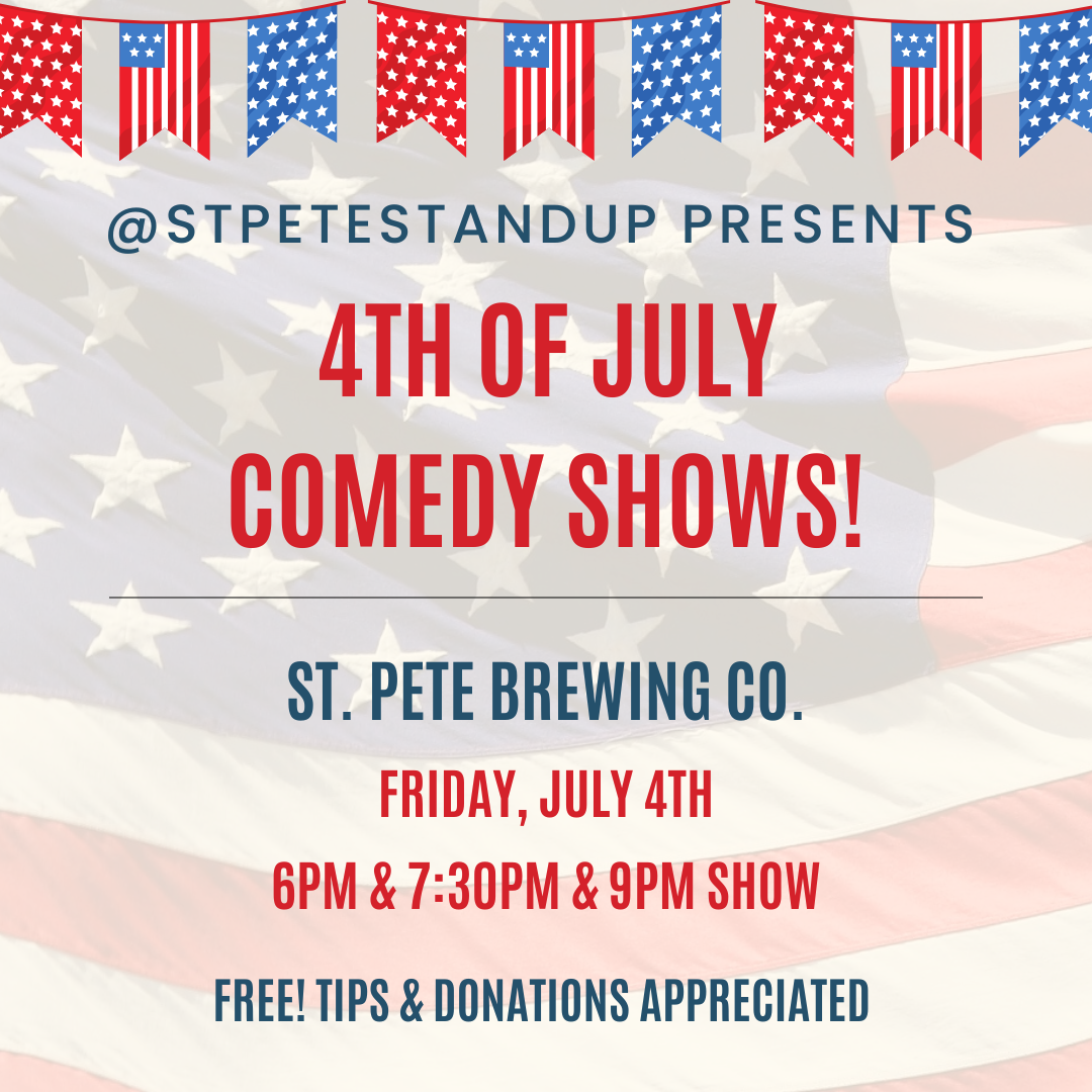 StPeteStandUp Poster