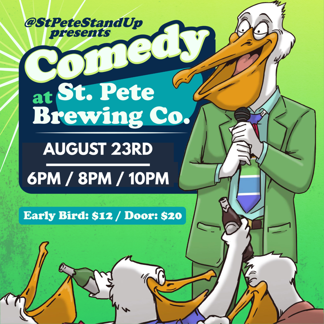 StPeteStandUp Poster
