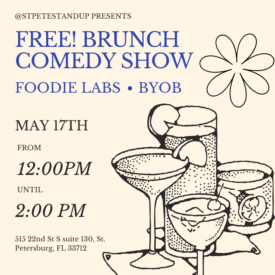 StPeteStandUp Poster