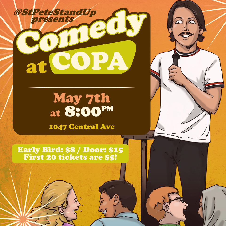 StPeteStandUp Poster