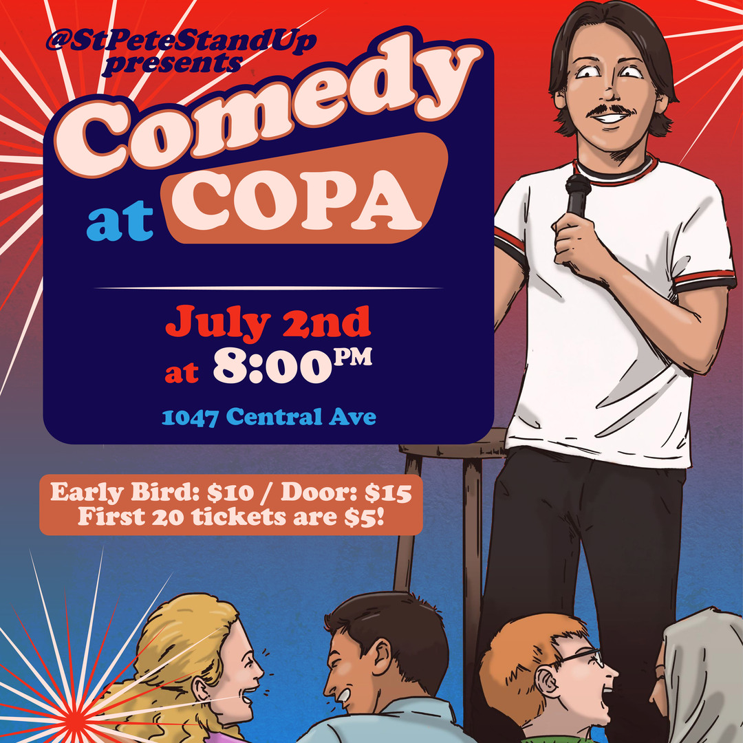 StPeteStandUp Poster