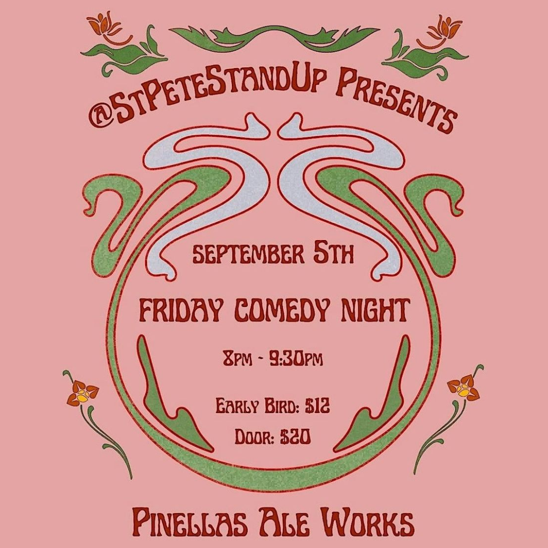 StPeteStandUp Poster