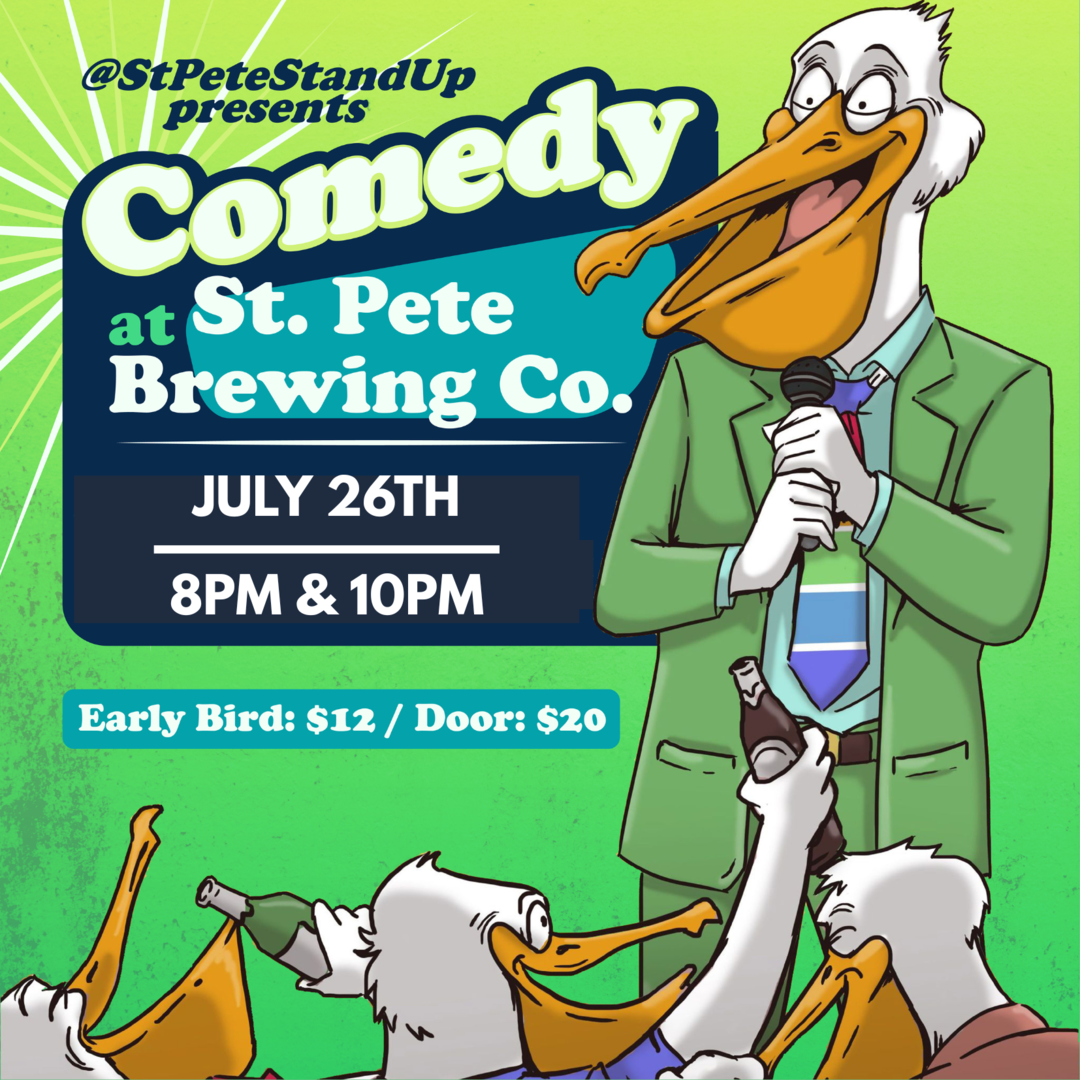StPeteStandUp Poster