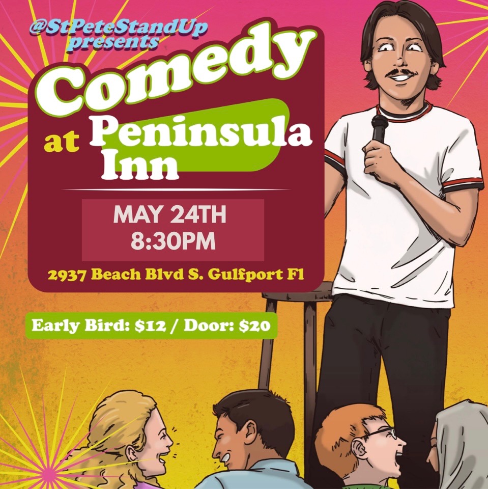 StPeteStandUp Poster