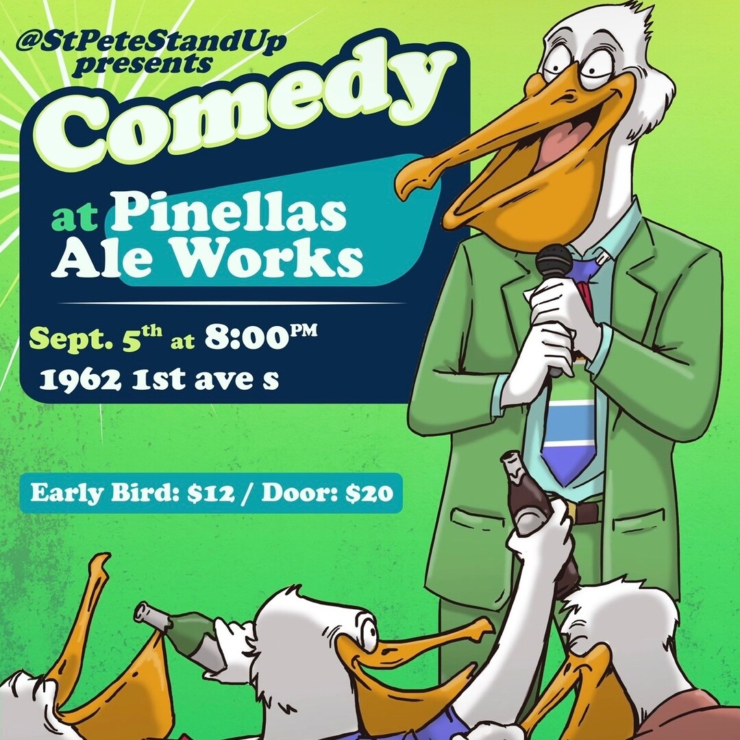 StPeteStandUp Poster