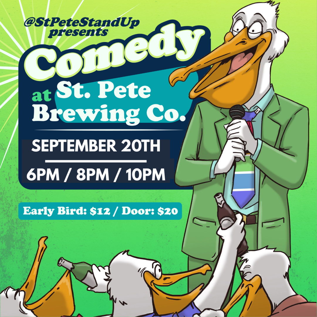 StPeteStandUp Poster