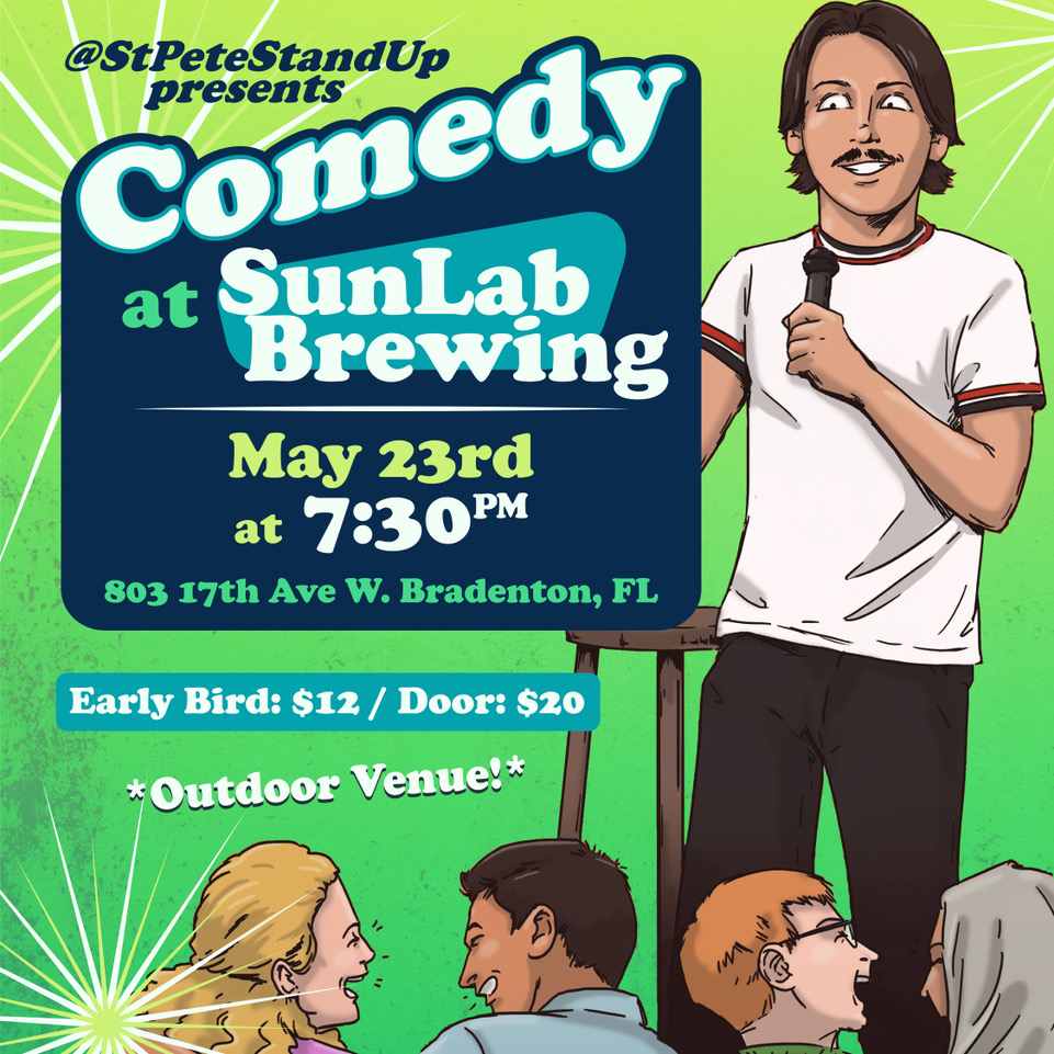 StPeteStandUp Poster