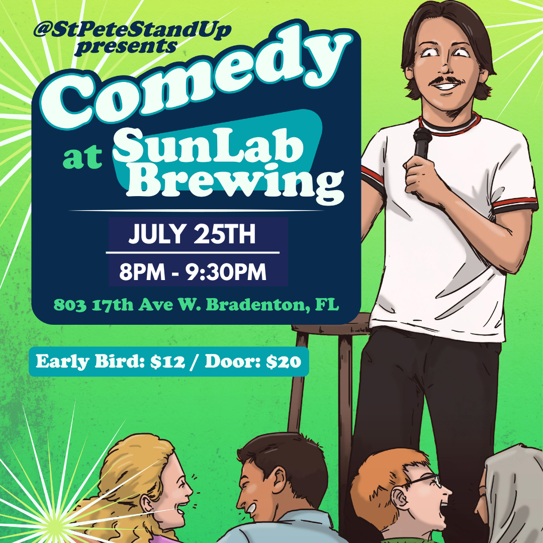 StPeteStandUp Poster