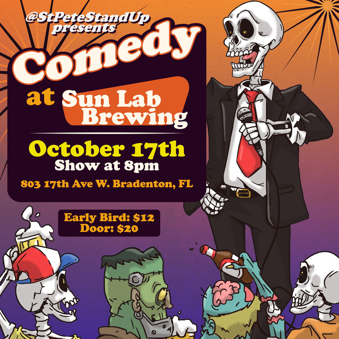 StPeteStandUp Poster