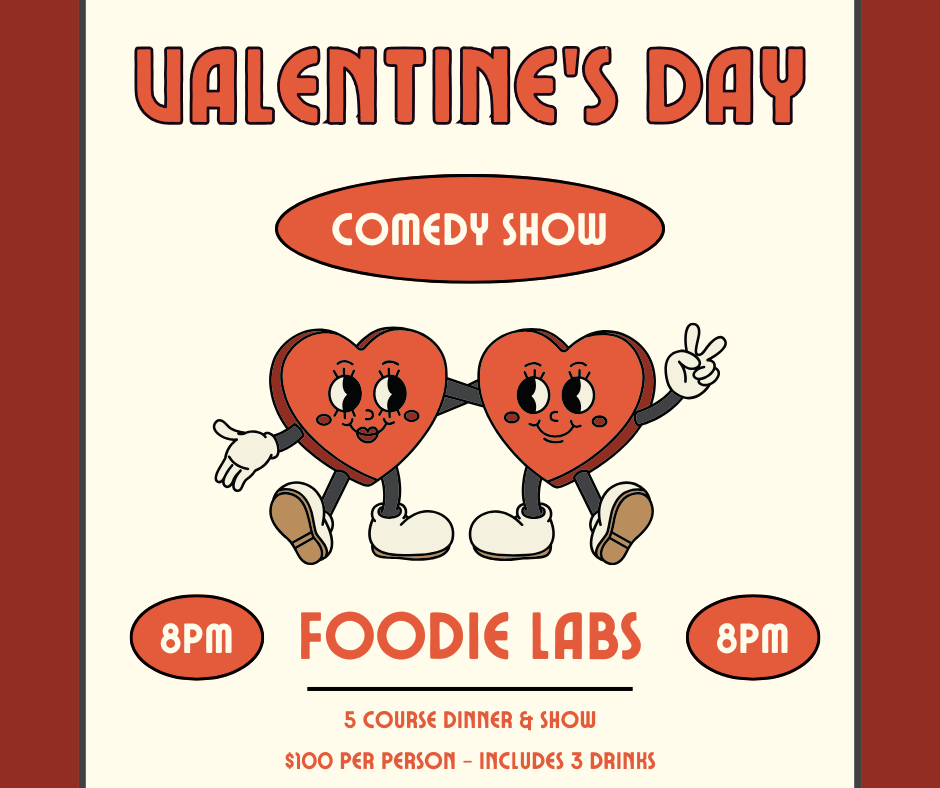 StPeteStandUp Valentines Day Event Poster