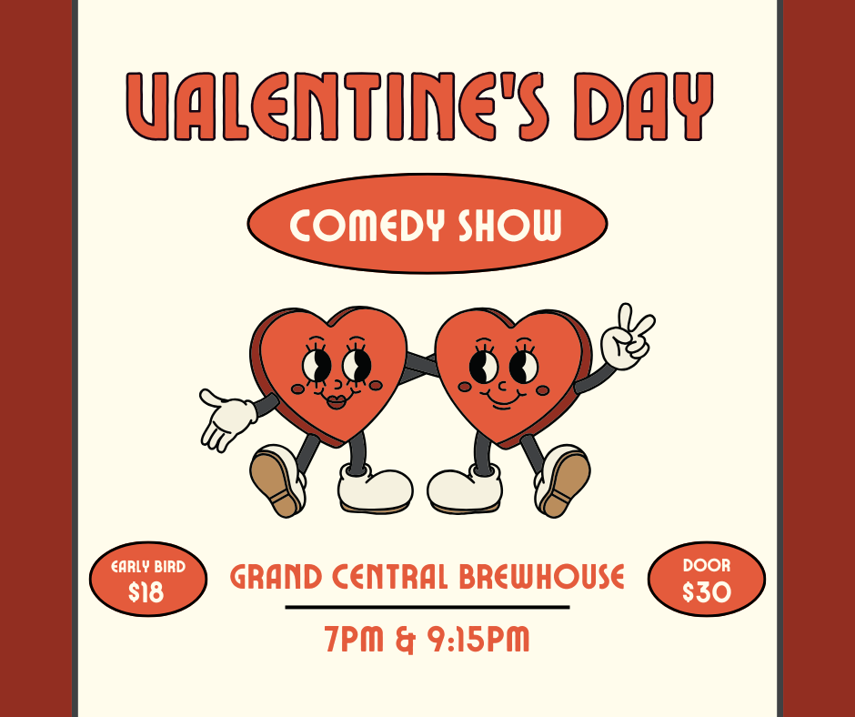 StPeteStandUp Valentines Day Event Poster
